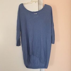 Blue sweater top